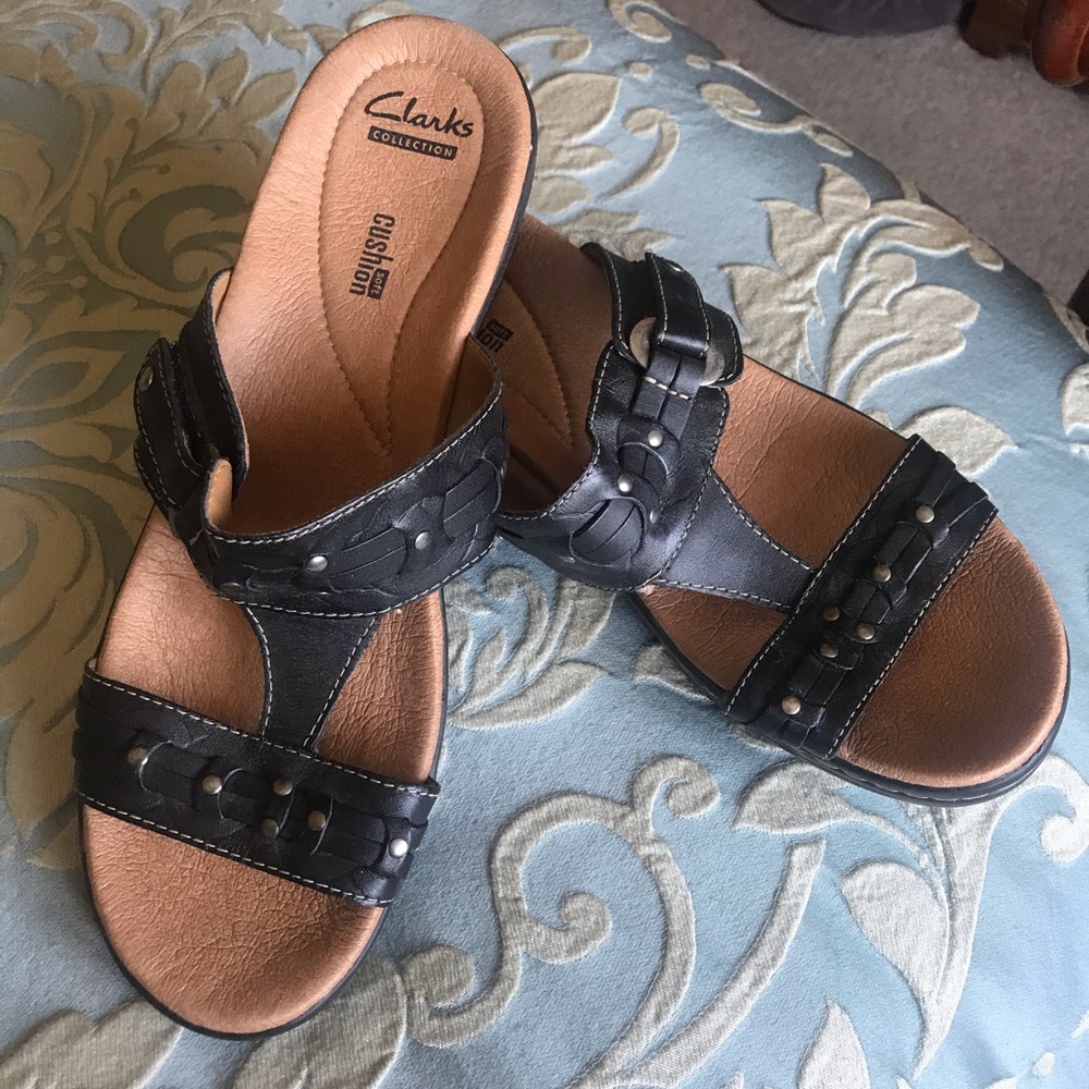 Clark’s sandals size 11 black